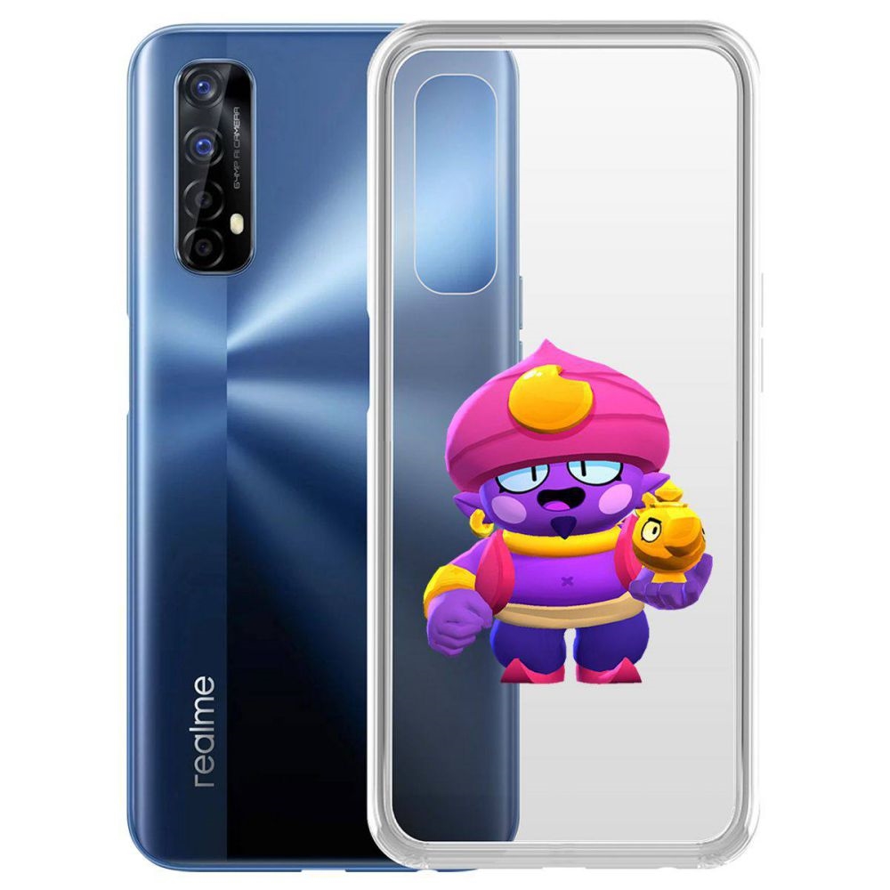 

Чехол-накладка Brawl Stars-Джин для Realme 7