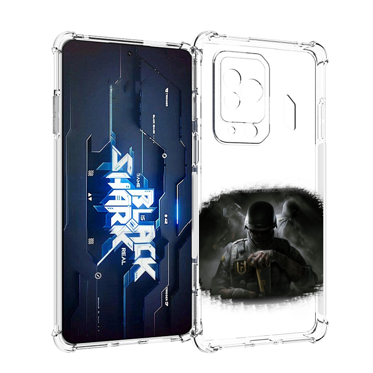 

Чехол MyPads Rainbow Six Siege для Xiaomi Black Shark 5 Pro, Прозрачный, Tocco
