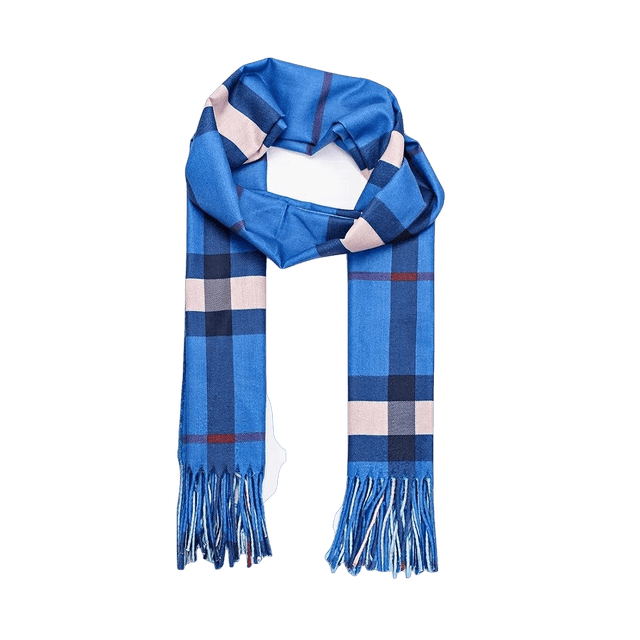 

Шарф женский Rosedena shawlcy2225 синий, 70х180 см, shawlcy2225