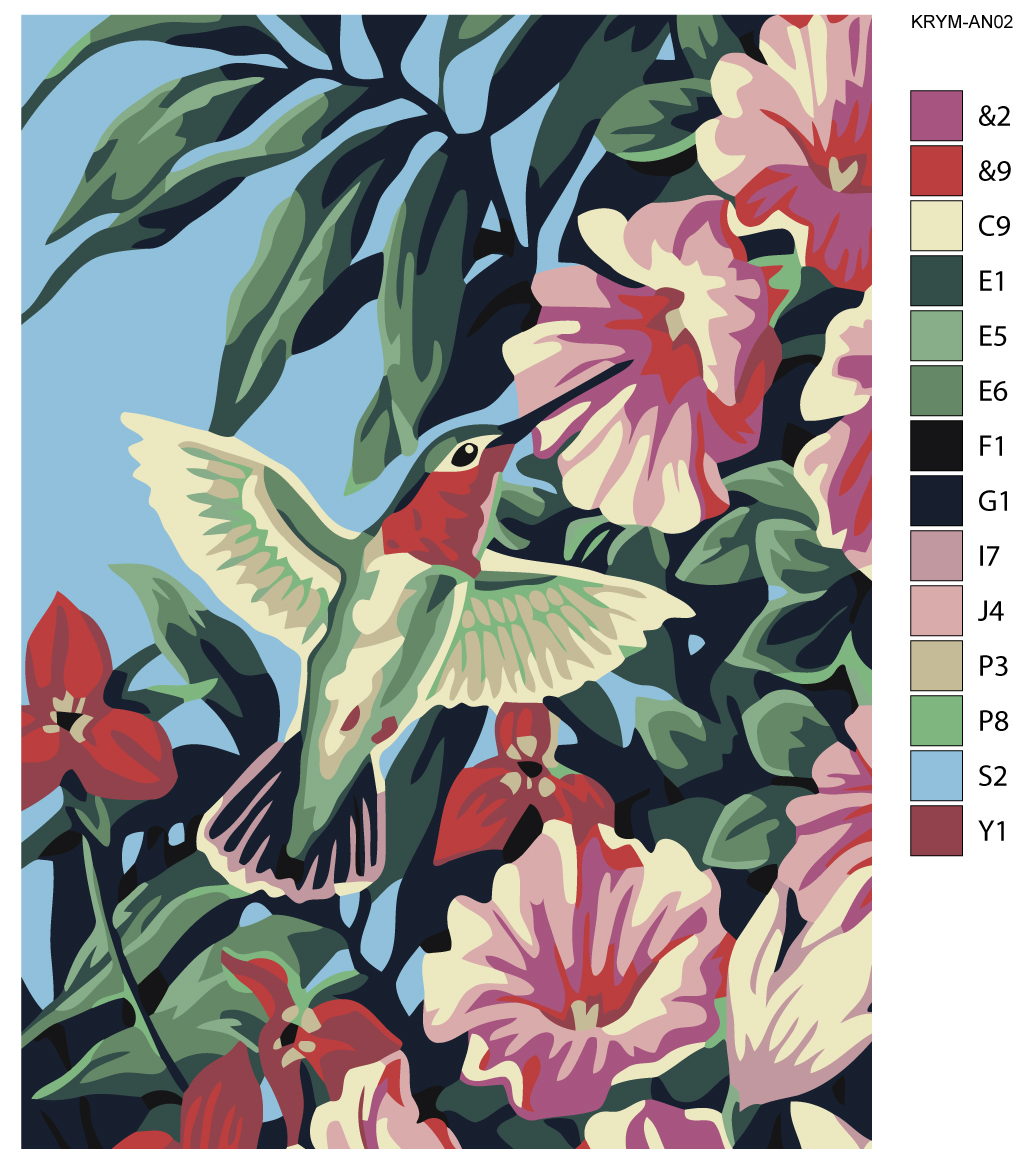 

Картина по номерам, "Живопись по номерам", 45 х 60, KRYM-AN02, KRYM-AN02