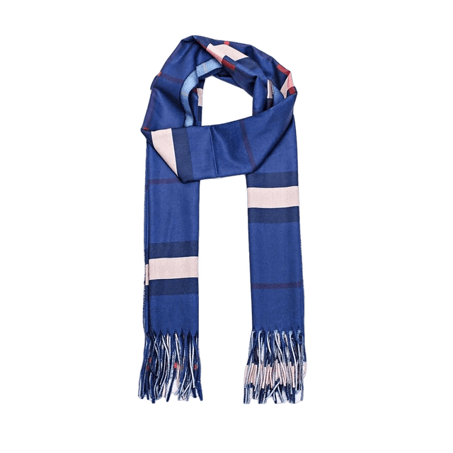 

Шарф женский Rosedena shawlcy2225 синий, 70х180 см, shawlcy2225