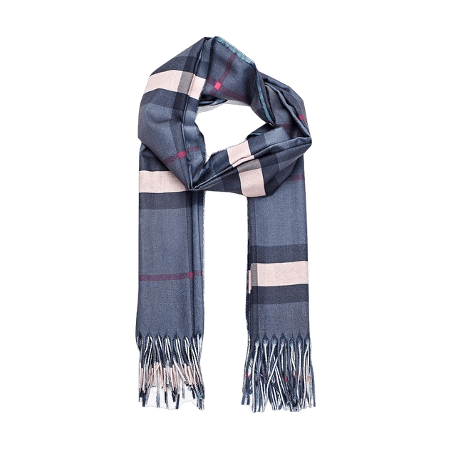 

Шарф женский Rosedena shawlcy2225 синий, 70х180 см, shawlcy2225