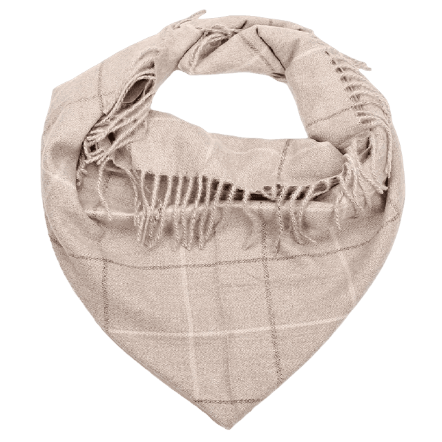 

Шарф женский Rosedena shawlcy2242 светло-бежевый, 100х100 см, shawlcy2242
