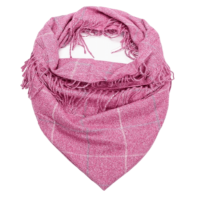 Шарф женский Rosedena shawlcy2242 фуксия, 100х100 см