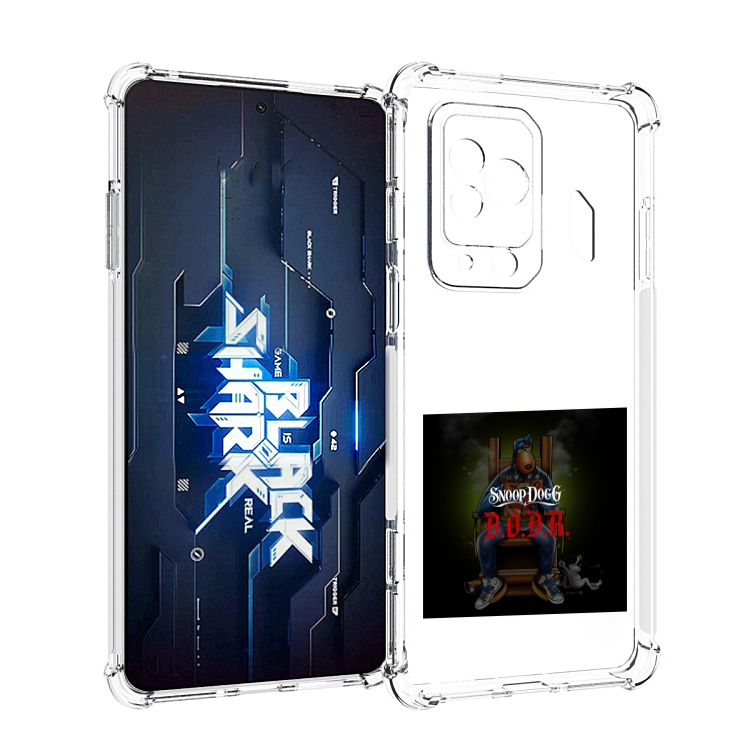 

Чехол MyPads Snoop Dogg B для Xiaomi Black Shark 5 Pro, Прозрачный, Tocco