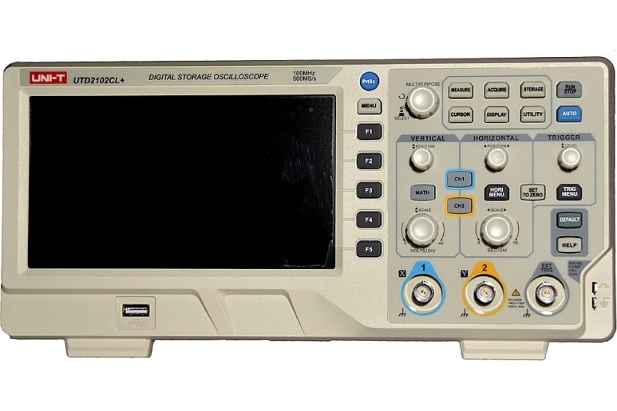 

Цифровой осциллограф UNI-T UTD2102CL+ 00-00010275