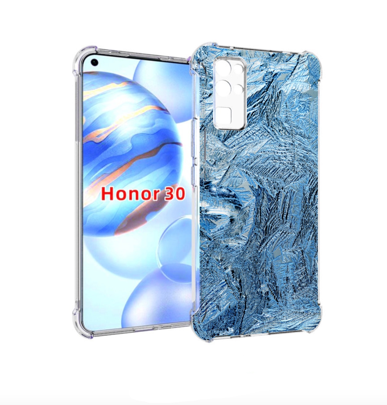 

Чехол бампер MyPads обледенение для Honor 30 (BMH-AN10) противоу, Прозрачный, Tocco