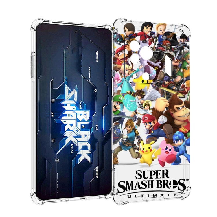 

Чехол MyPads Super Smash Bros для Xiaomi Black Shark 5 Pro, Прозрачный, Tocco