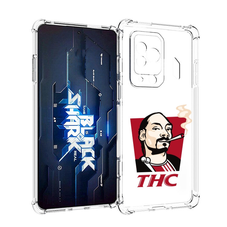 

Чехол MyPads THC для Xiaomi Black Shark 5 Pro, Прозрачный, Tocco