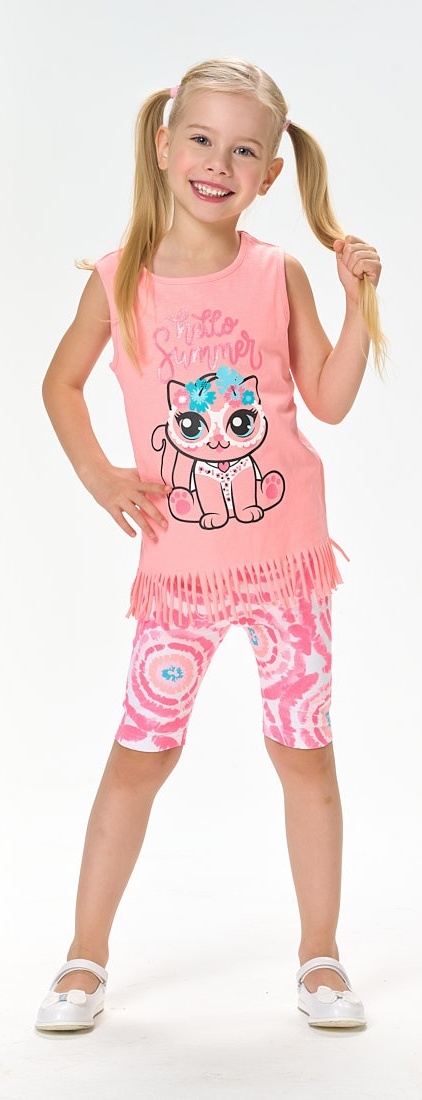 

Футболка детская Kari Kids SS24C23301017, персиковый, 110, Розовый, 229239