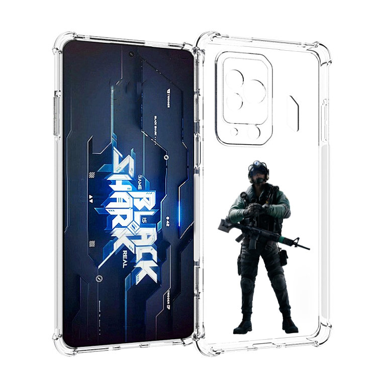 

Чехол MyPads Tom-Clancy's-Rainbow-Six-2 для Xiaomi Black Shark 5 Pro, Прозрачный, Tocco