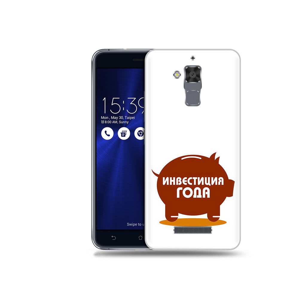 

Чехол MyPads Tocco для Asus ZenFone 3 Max (ZC520TL) инвестиция, Прозрачный, Tocco