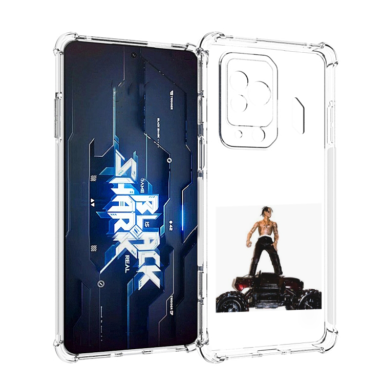 

Чехол MyPads Travis Scott - Rodeo для Xiaomi Black Shark 5 Pro, Прозрачный, Tocco