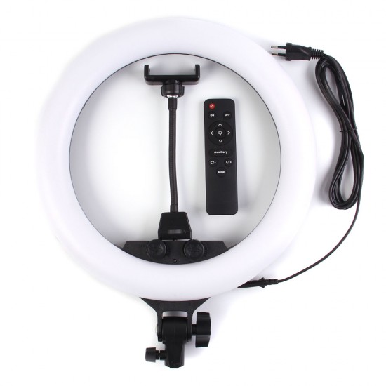 фото Led filling lamp zb-f288 ging light 14" кольцевая светодиодная лампа 36см + штатив 2м