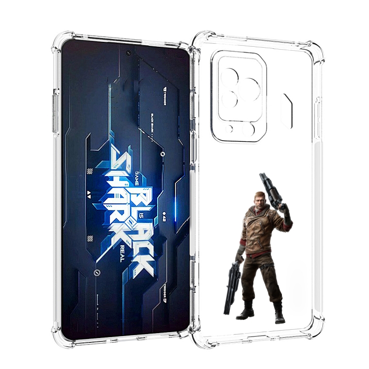 

Чехол MyPads Wolfenstein для Xiaomi Black Shark 5 Pro, Прозрачный, Tocco