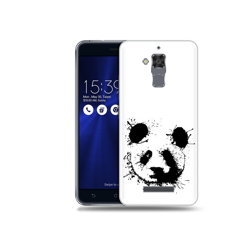 

Чехол MyPads Tocco для Asus ZenFone 3 Max (ZC520TL) клякса-панда, Прозрачный, Tocco