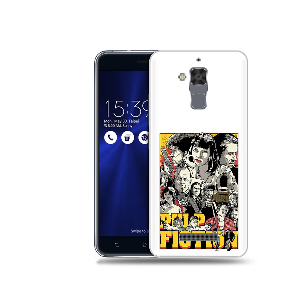 

Чехол MyPads Tocco для Asus ZenFone 3 Max (ZC520TL) комикс картинка, Прозрачный, Tocco