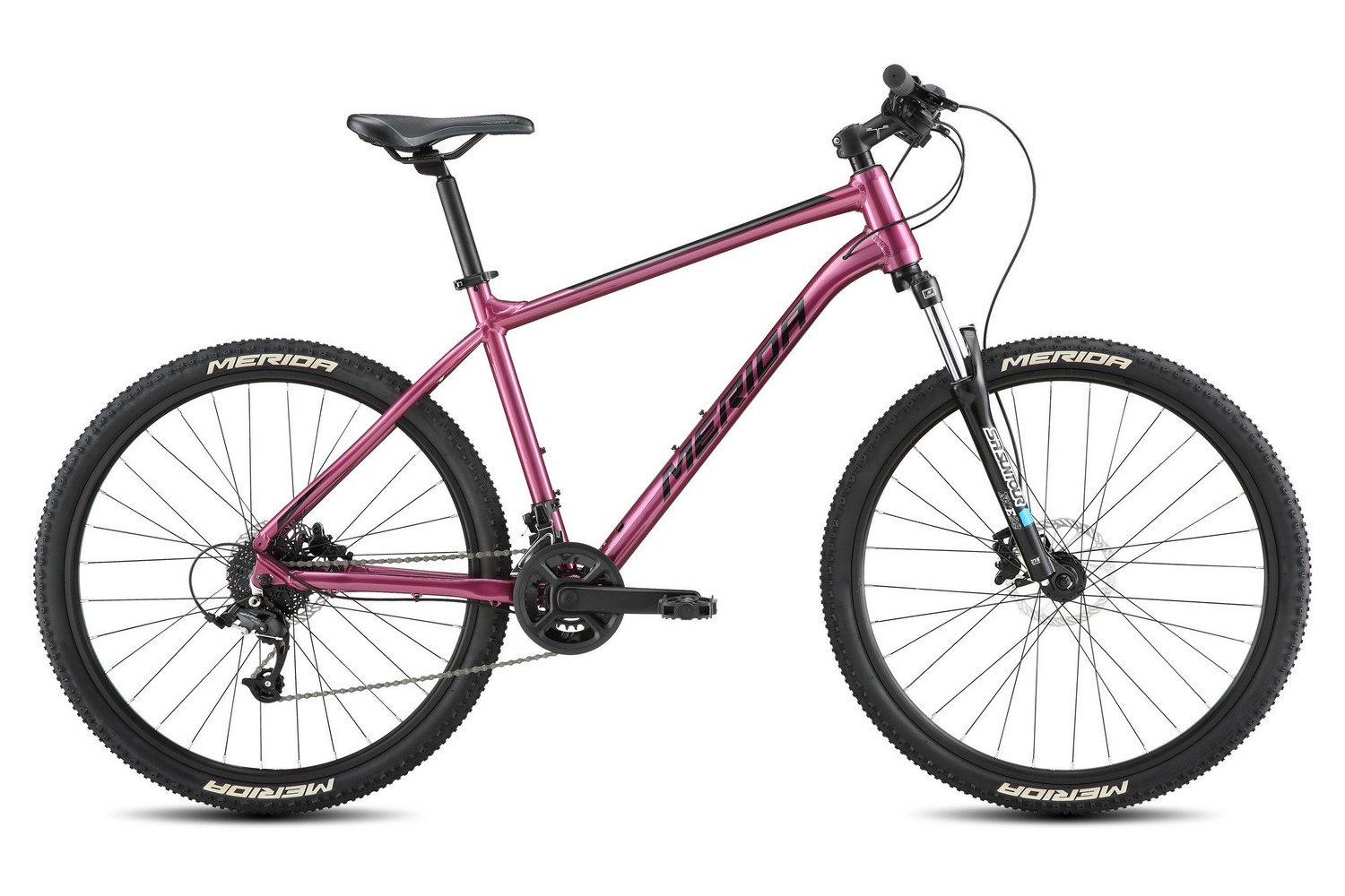 Горный велосипед Merida Big.Seven Limited 2.0, год 2022, Фиолетовый-Черный, ростовка 13.5