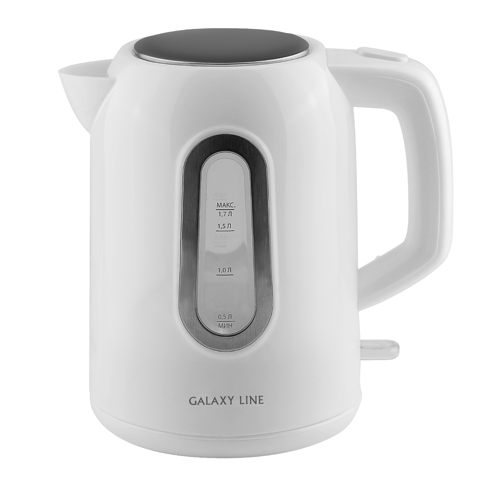 Чайник электрический GALAXY GL0212 1.7 л белый чайник электрический galaxy gl0212 1 7 л белый