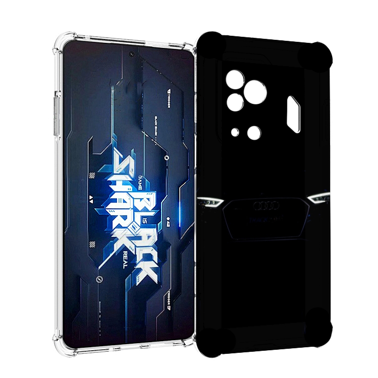 

Чехол MyPads audi 3 мужской для Xiaomi Black Shark 5 Pro, Прозрачный, Tocco