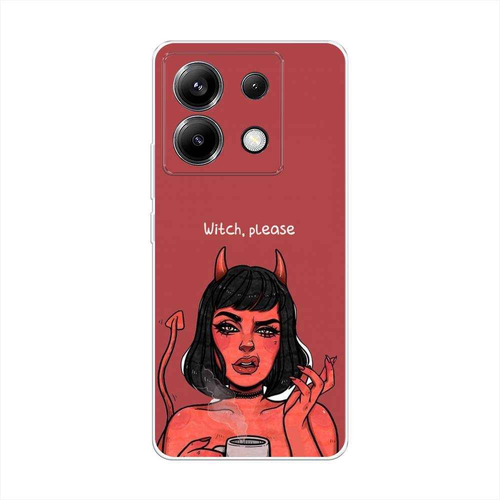 

Силиконовый чехол "Evil Girl" на Xiaomi Poco X6, Красный