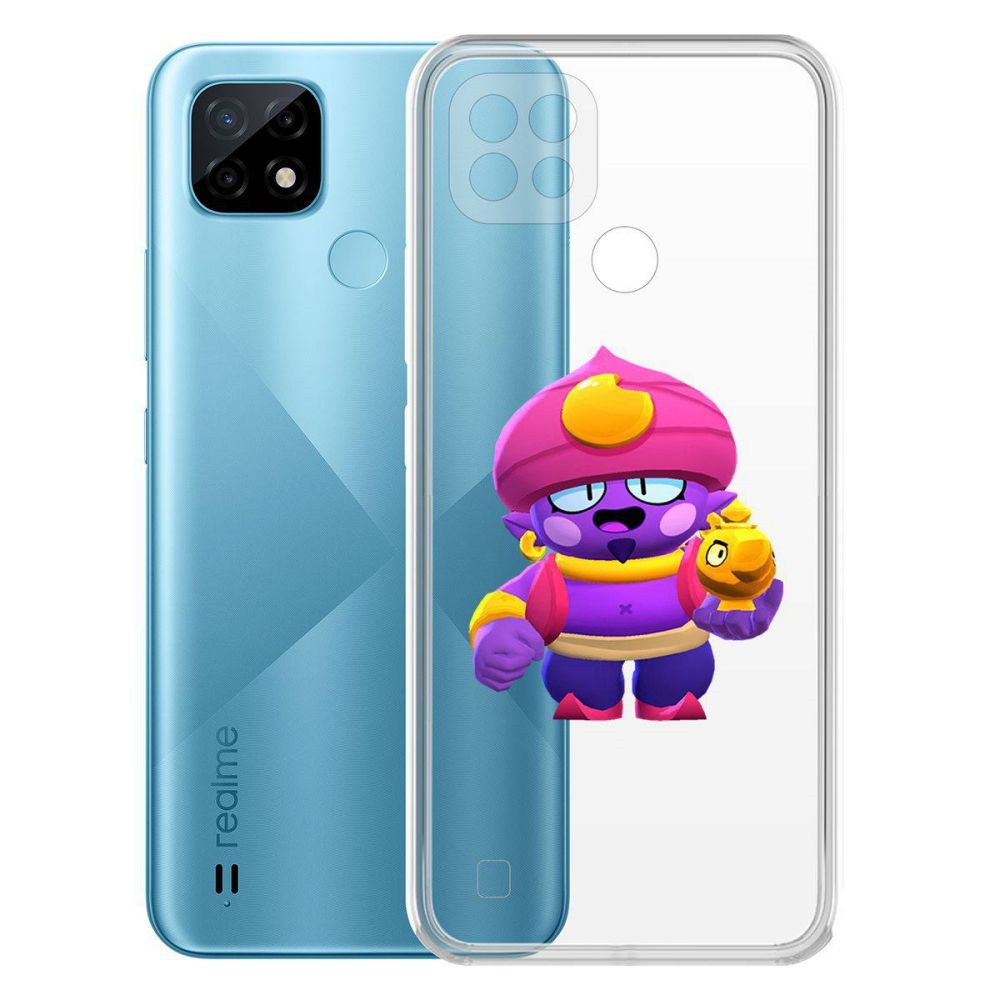 

Чехол-накладка Brawl Stars-Джин для Realme C21