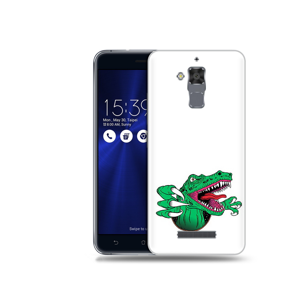 

Чехол MyPads Tocco для Asus ZenFone 3 Max (ZC520TL) крокодил, Прозрачный, Tocco
