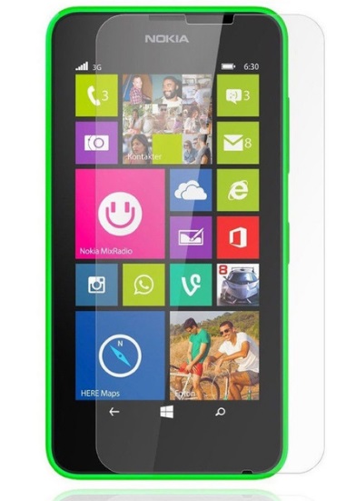 Защитная пленка MyPads для телефона Nokia Lumia 530 Dual sim глянцевая