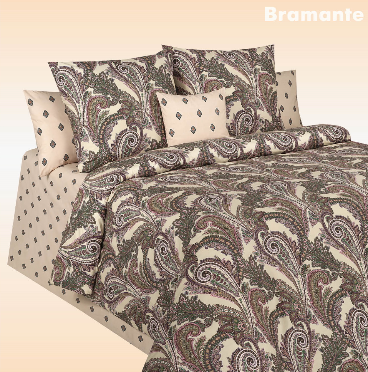 

Постельное белье Cotton Dreams Bramante, 70x70 (евро)