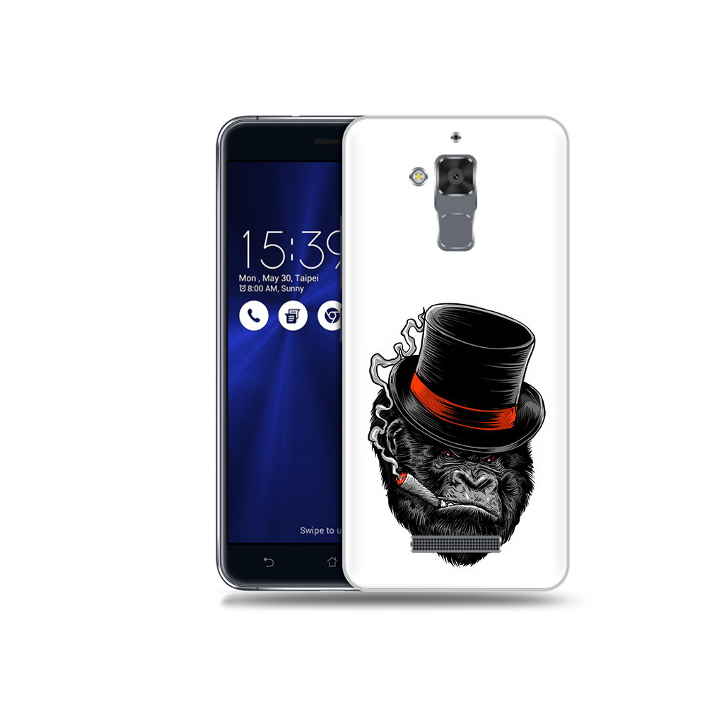 

Чехол MyPads Tocco для Asus ZenFone 3 Max (ZC520TL) дизайнерская горилла, Прозрачный, Tocco