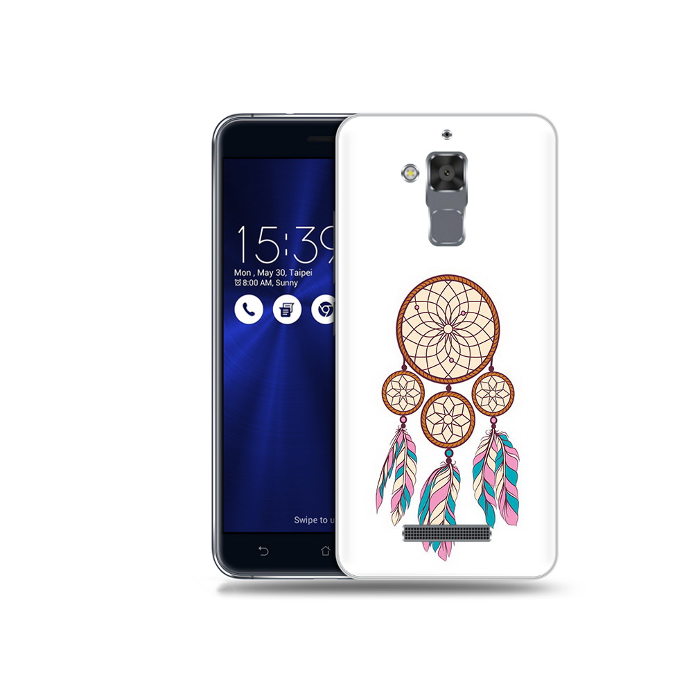

Чехол MyPads Tocco для Asus ZenFone 3 Max (ZC520TL) ловец снов бежевый, Прозрачный, Tocco