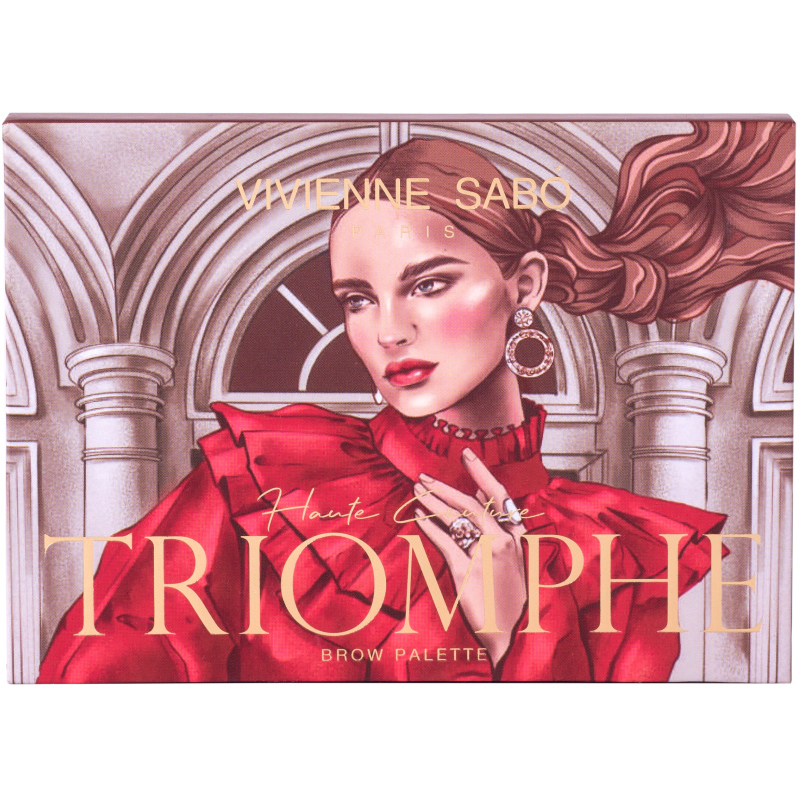 фото Палетка для бровей vivienne sabo haute couture triomphe тон 01