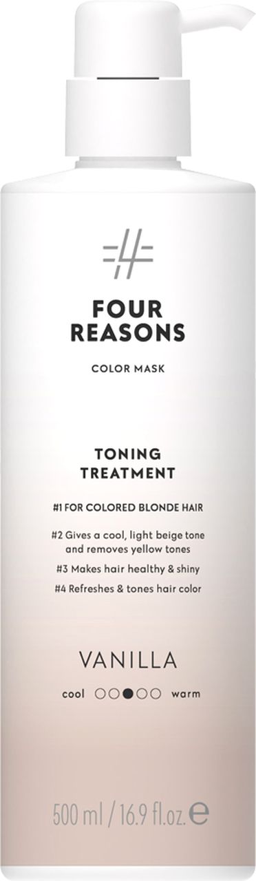 

Тонирующая маска для окрашенных волос Four Reasons Color Mask Toning Ваниль 500 мл