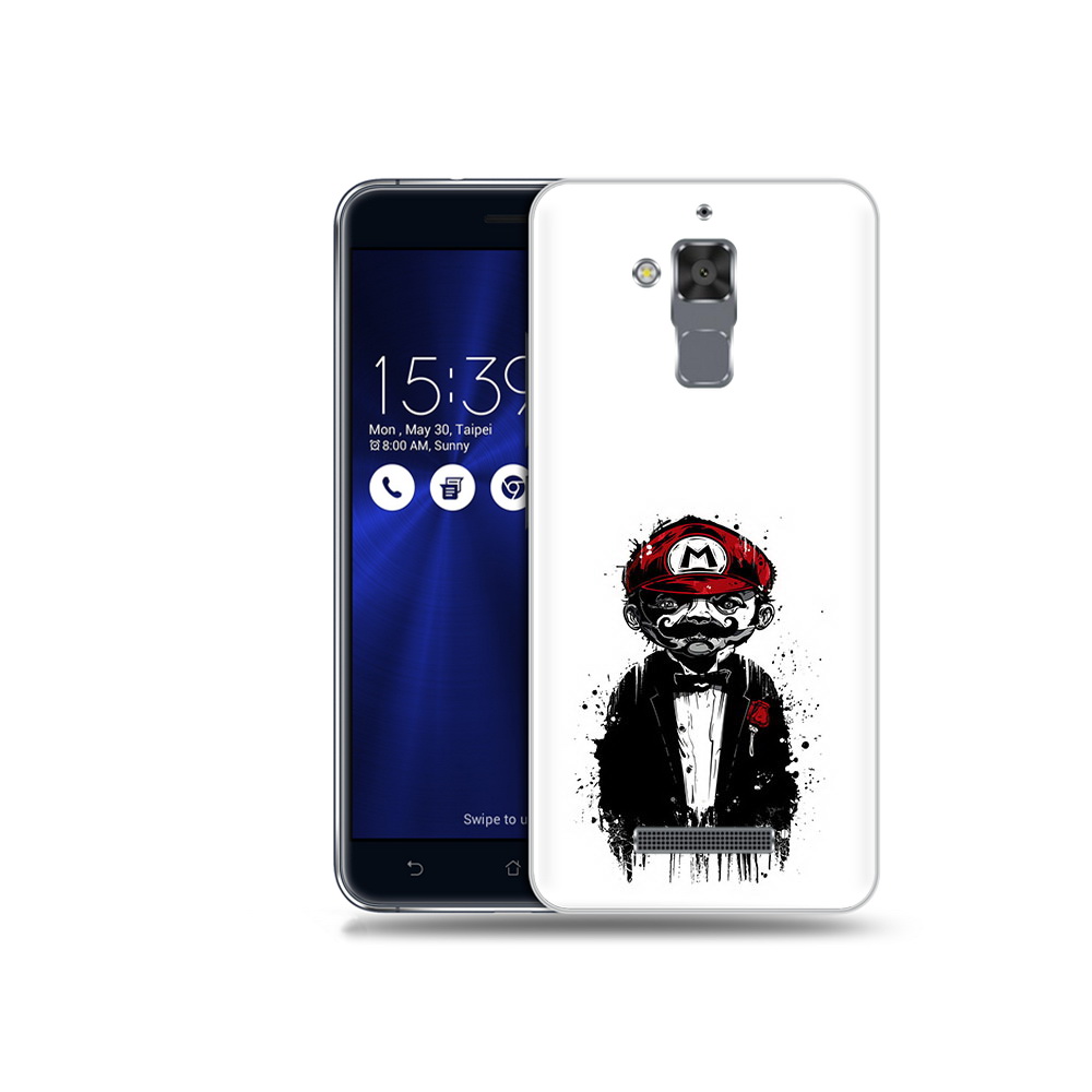

Чехол MyPads Tocco для Asus ZenFone 3 Max (ZC520TL) марио, Прозрачный, Tocco
