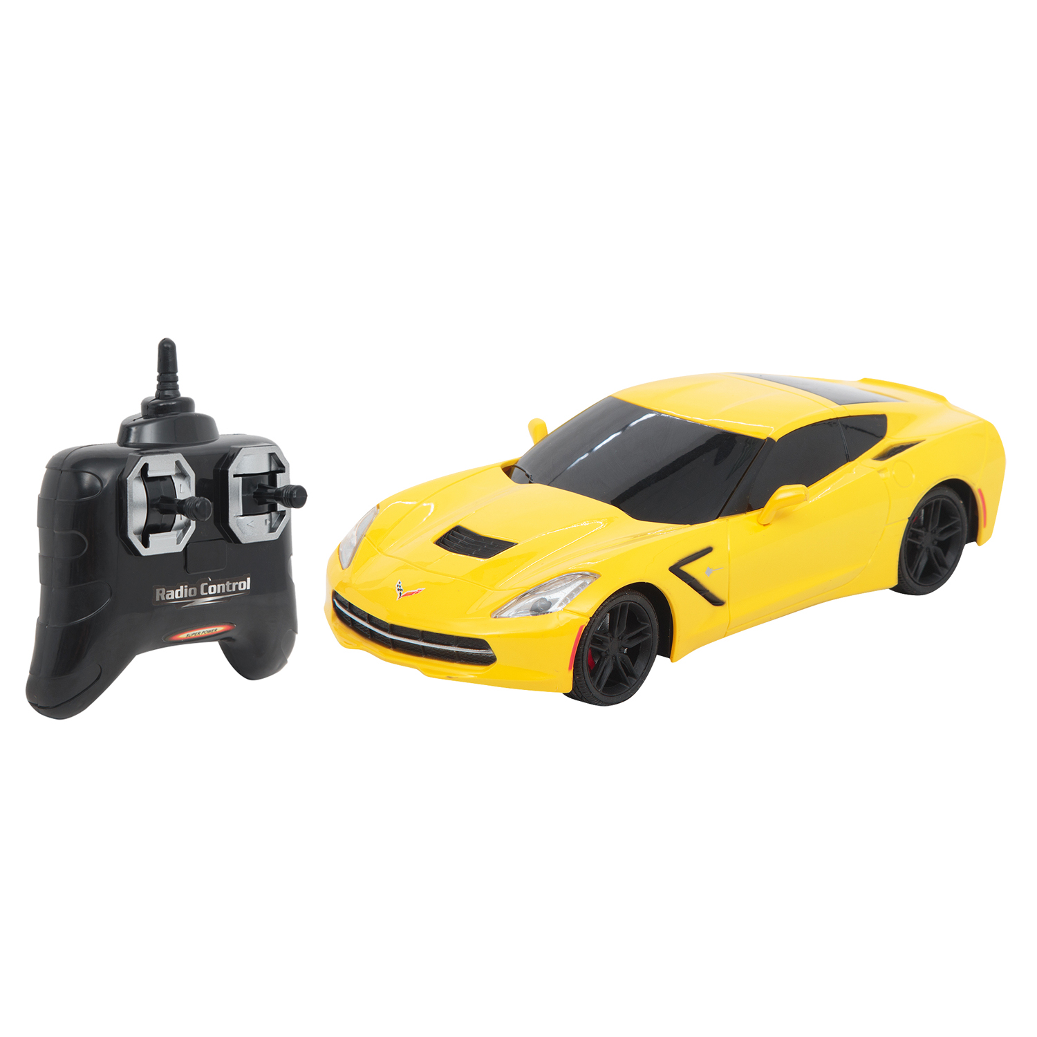 

Машина на радиоуправлении Maxi Car Vip Line Chevrolet Corvette C7, 1:24, желтый