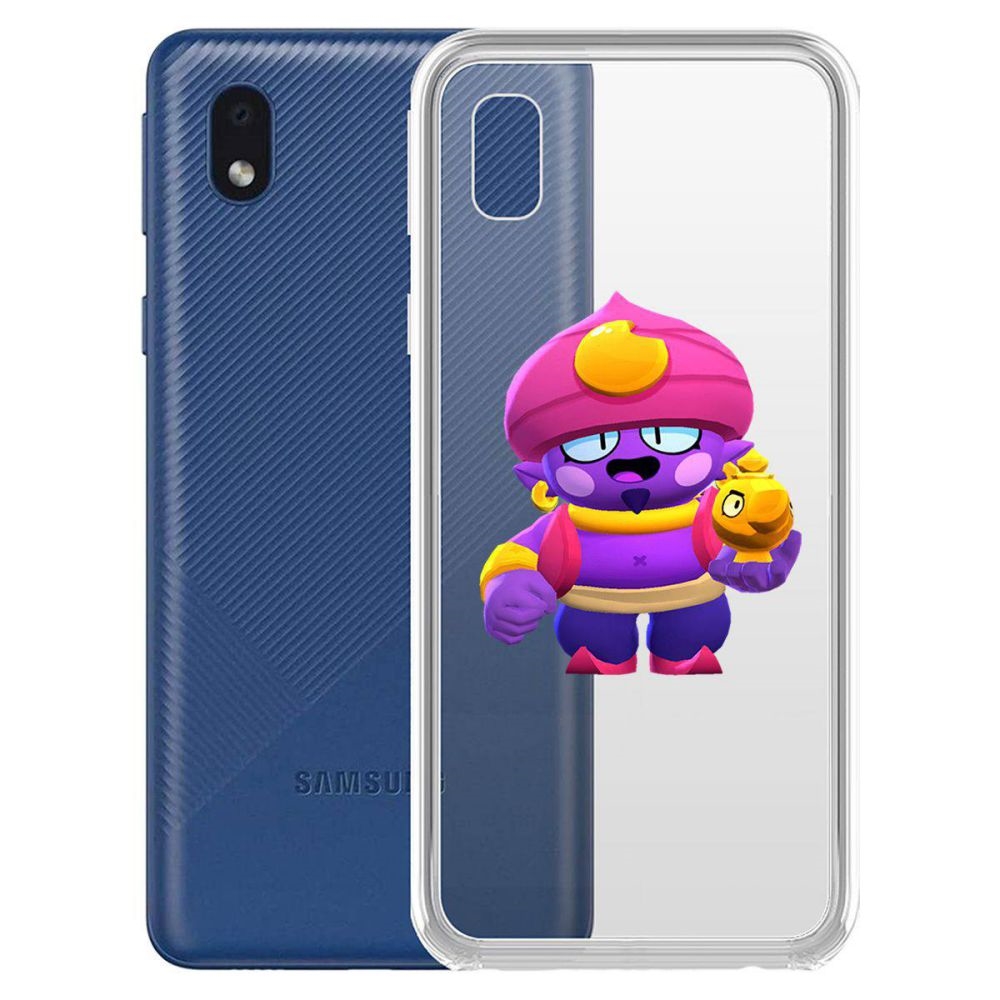 

Чехол-накладка Brawl Stars-Джин для Samsung Galaxy A01 Core (A013)