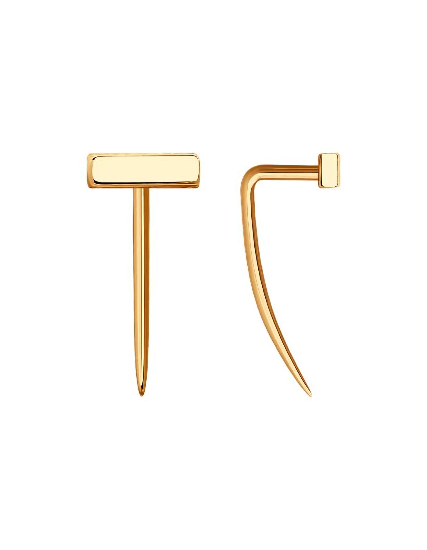 

Серьги продевки из золота TEO MAORI 8200383, 8200383