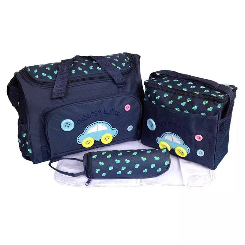 Набор сумок для мамы и малыша 3 в 1 синий