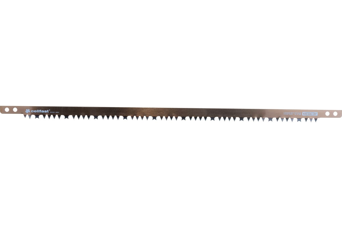 Полотно Cellfast ERGOLINE 41-055 по мокрой древесине 533 мм полотно пильное по древесине hilberg