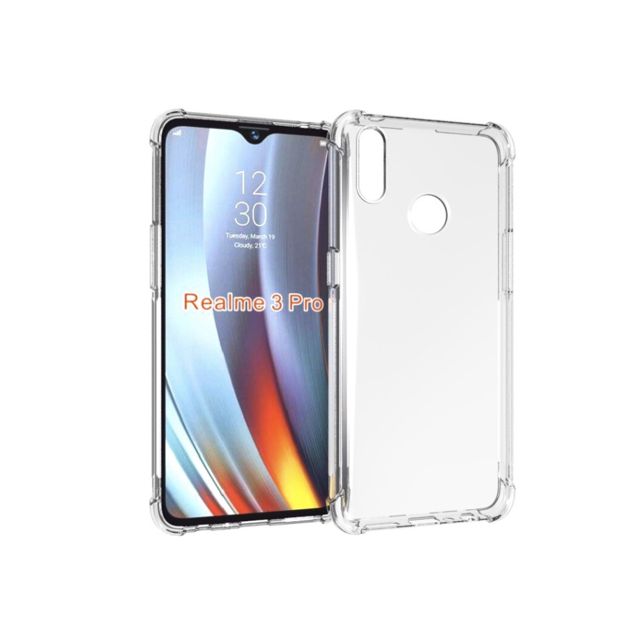 

Чехол задняя-панель-накладка-бампер MyPads Tocco для OPPO Realme 3 Pro, Прозрачный