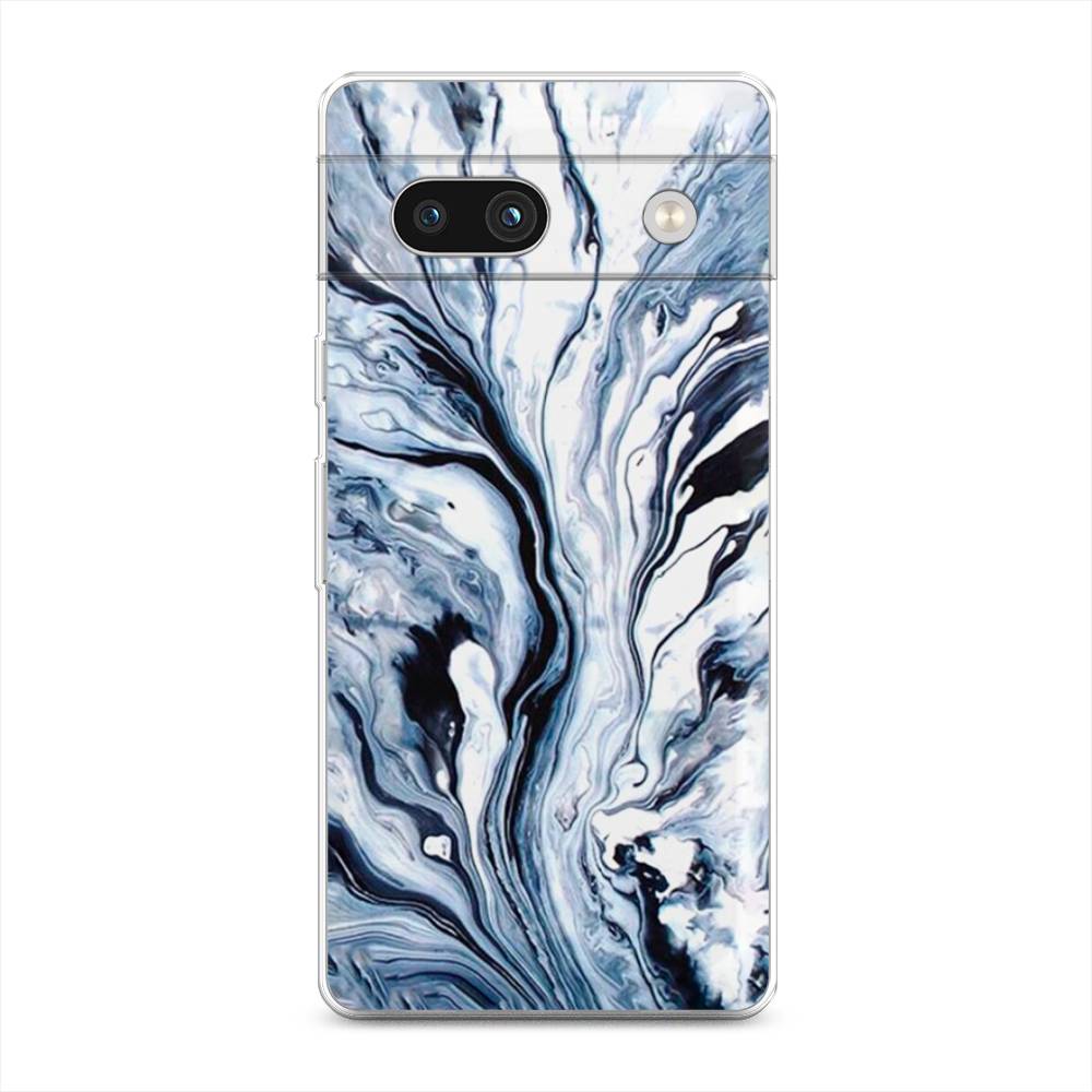

Чехол Awog на Google Pixel 7A "Голубой минерал мрамор", 271450-3