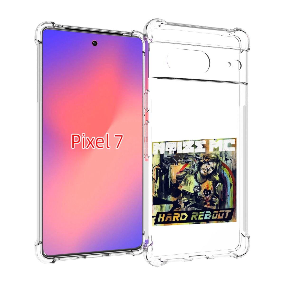 

Чехол Mypads Hard Reboot Noize Mc Для Google Pixel 7, Прозрачный, Tocco