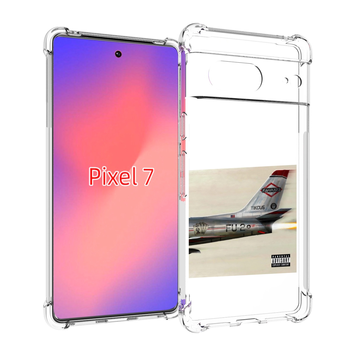 

Чехол Mypads Kamikaze Eminem Для Google Pixel 7, Прозрачный, Tocco