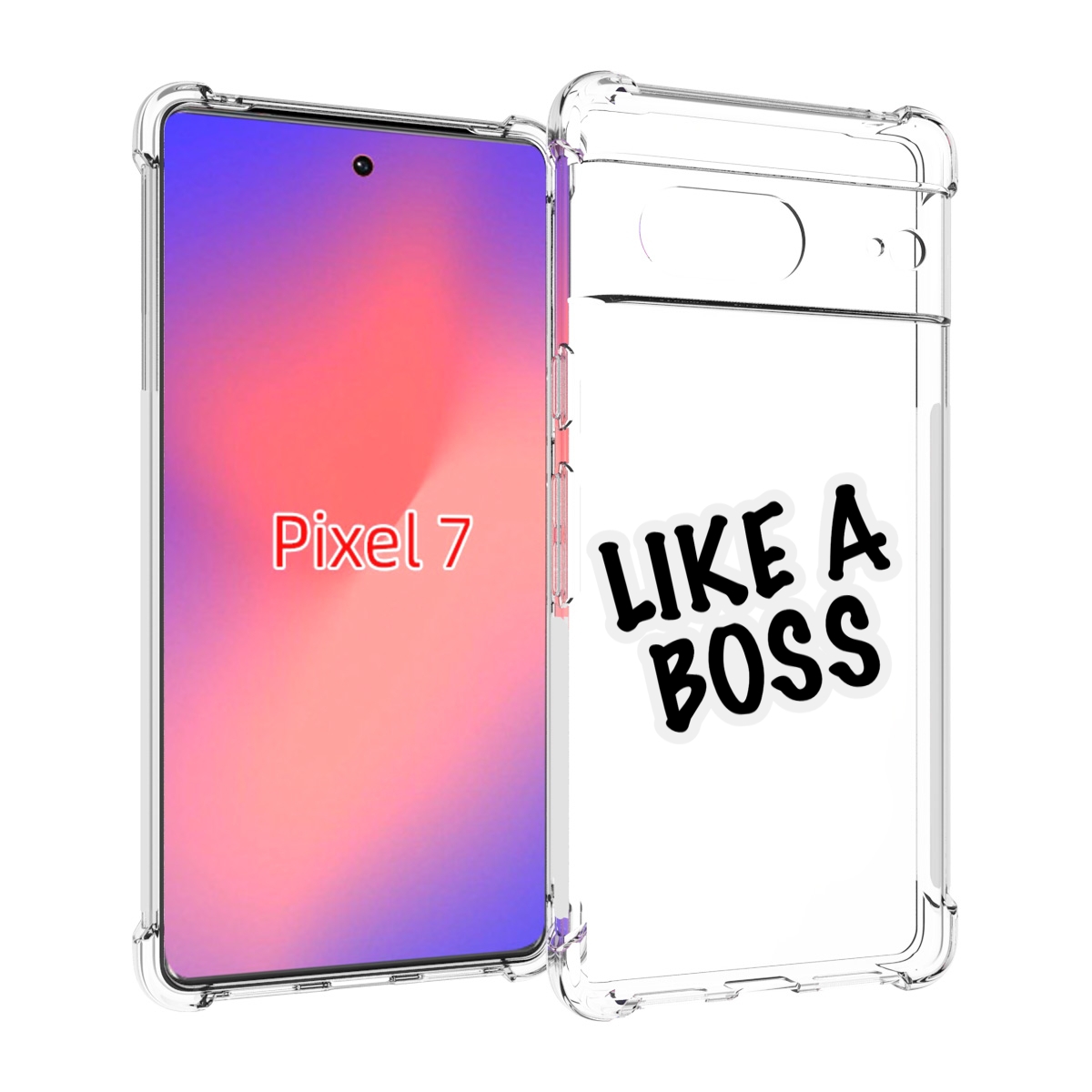 

Чехол Mypads Like-A-Boss Для Google Pixel 7, Прозрачный, Tocco