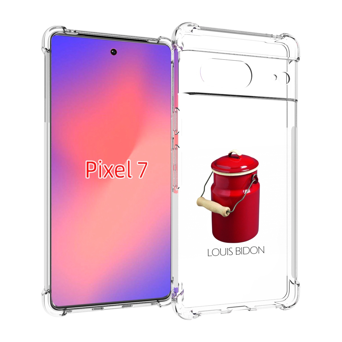 

Чехол Mypads Louis-Bidon Для Google Pixel 7, Прозрачный, Tocco
