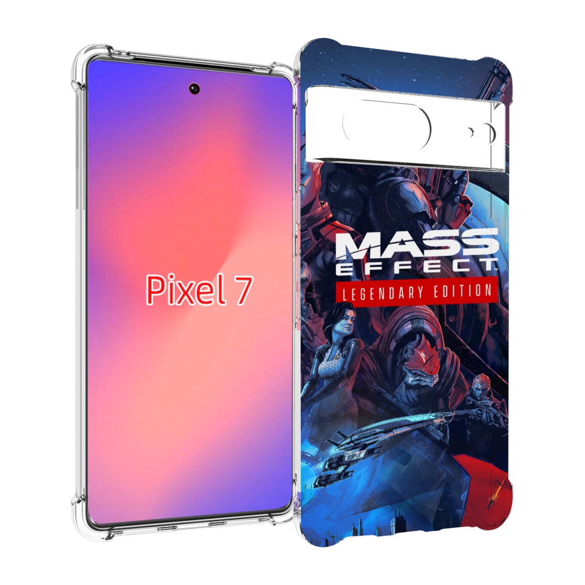 

Чехол Mypads Mass Effect Legendary Edition Для Google Pixel 7, Прозрачный, Tocco