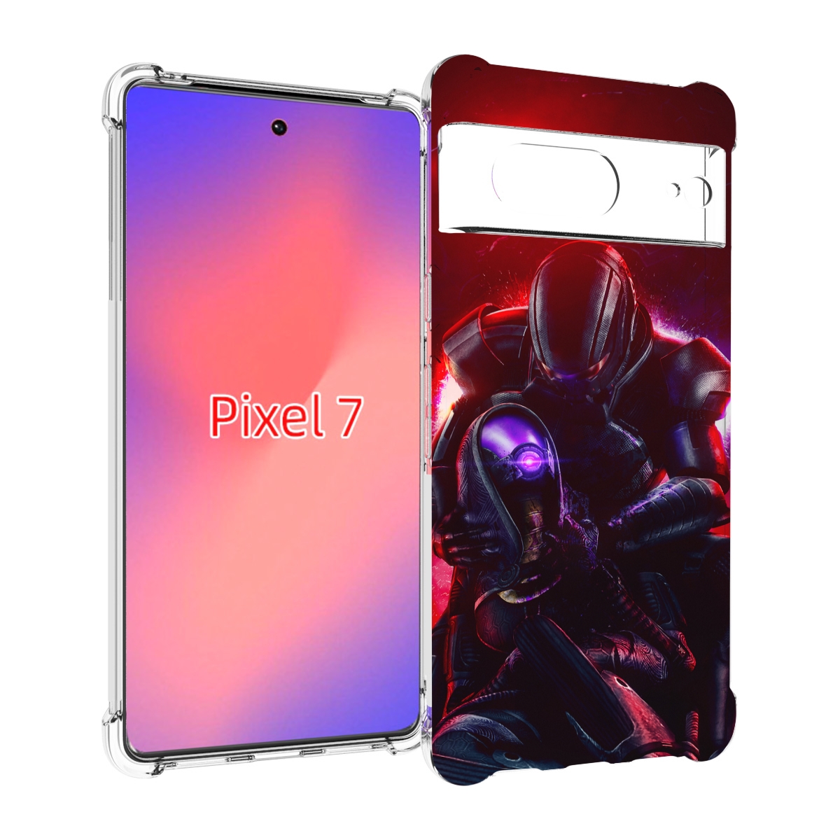 

Чехол Mypads Mass Effect Для Google Pixel 7, Прозрачный, Tocco