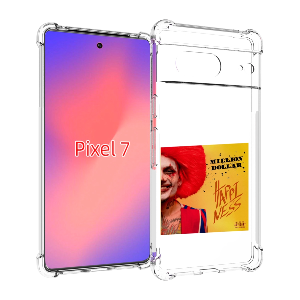 

Чехол Mypads Million Dollar, Happiness Morgenshtern Для Google Pixel 7, Прозрачный, Tocco
