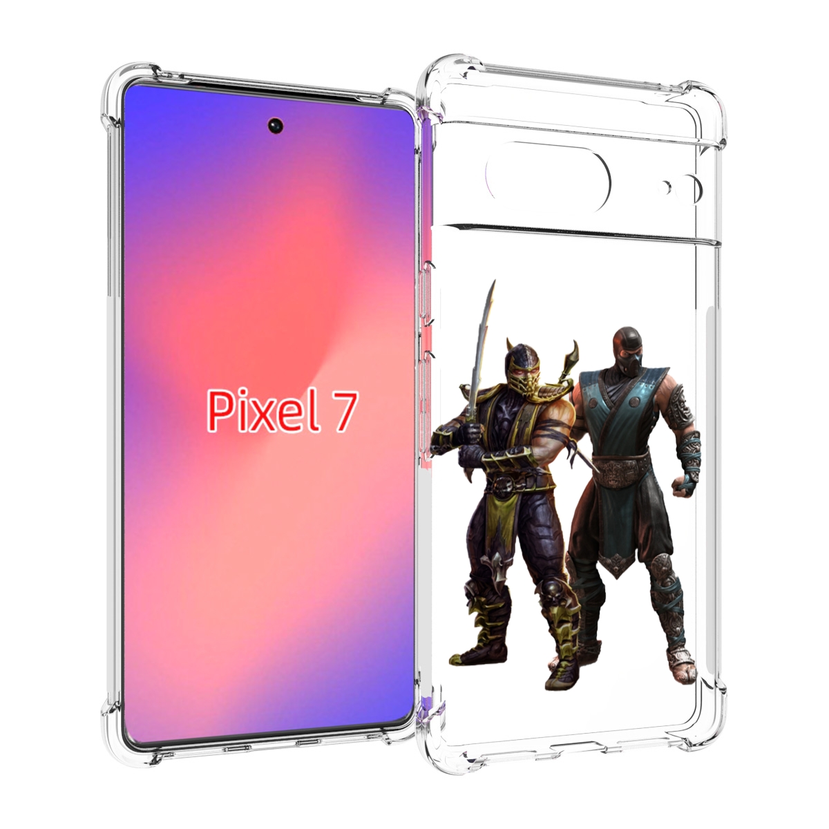 

Чехол Mypads Mortal-Kombat-1 Для Google Pixel 7, Прозрачный, Tocco