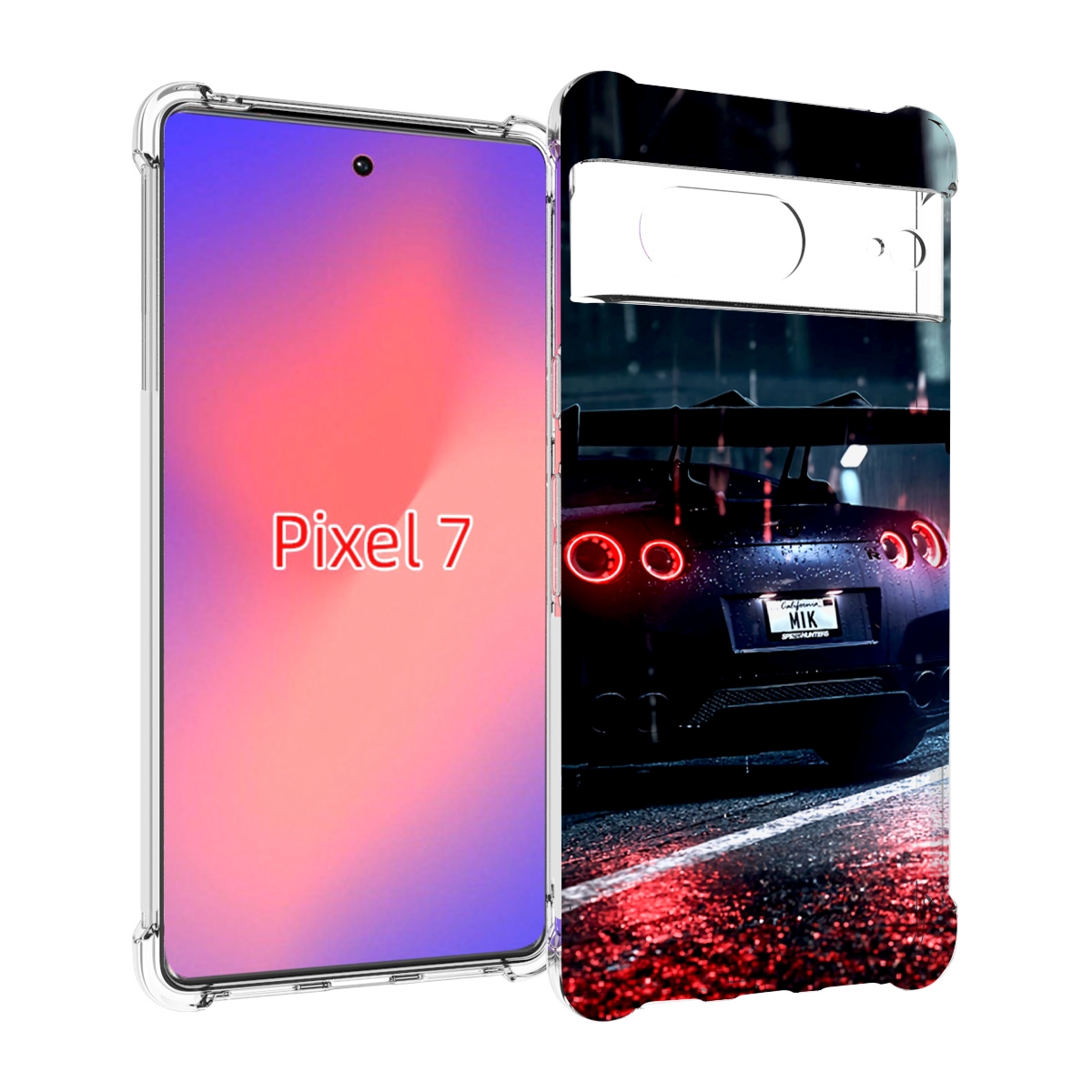 

Чехол Mypads Nissan Skyline Для Google Pixel 7, Прозрачный, Tocco